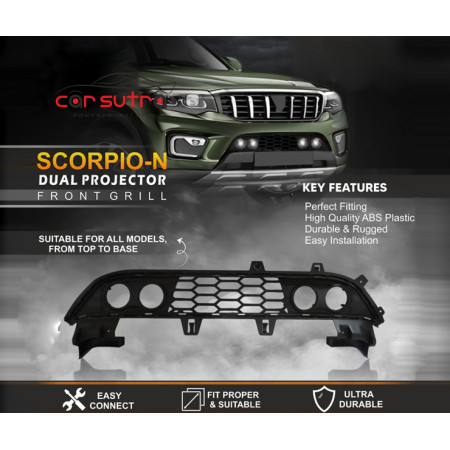 BV 100 SCORPIO-N DOUBLE PROJECTOR FRONT GRILL