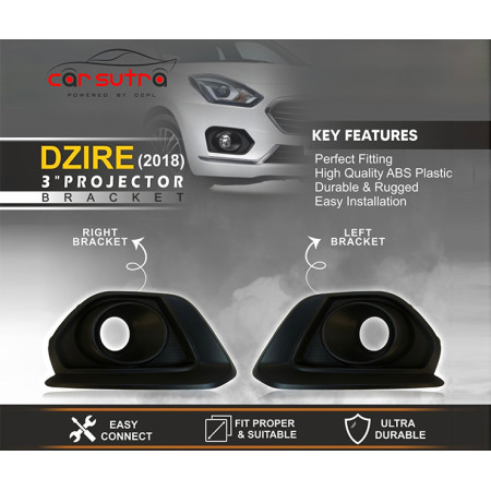 BV 113 DZIRE 2018 FOGLAMP BKT