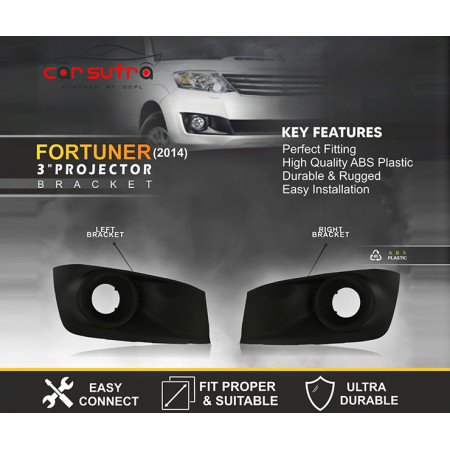 BV 114 FORTUNER 2014 FOG LAMP BKT