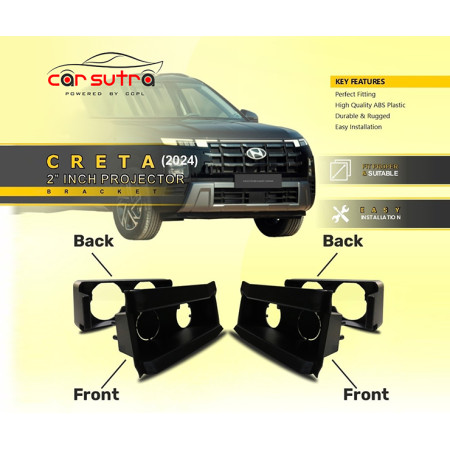 BV 21 | 2 Inch Universal Projector Mounting Bracket | Fiber Bracket | CRETA 2024