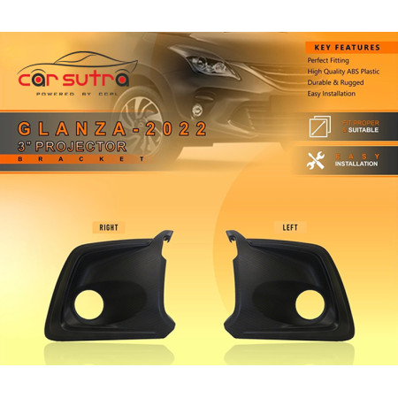 BV 27 | 3 Inch Foglight Projector Bezel For TOYOTA GLANZA BV 27 | 3 Inch Foglight Projector Bezel For TOYOTA GLANZA
