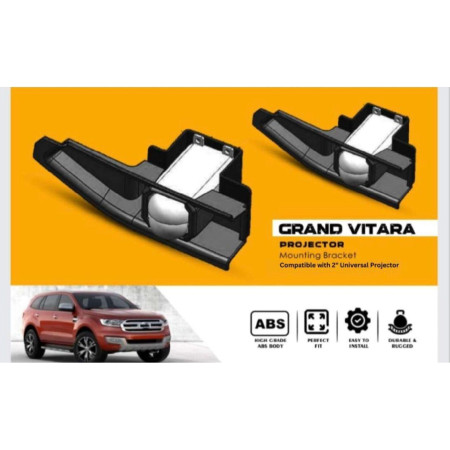 BV 54 | 2 Inch FOGLIGHT Bracket For GRAND VITARA | ABS Plastic BV 54 | 2 Inch FOGLIGHT Bracket For GRAND VITARA | ABS Plastic