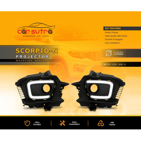 BV 56 | FOGLIGHT Brecket For SCORPIO N | ABS Plastic BV 56 | FOGLIGHT Brecket For SCORPIO N | ABS Plastic