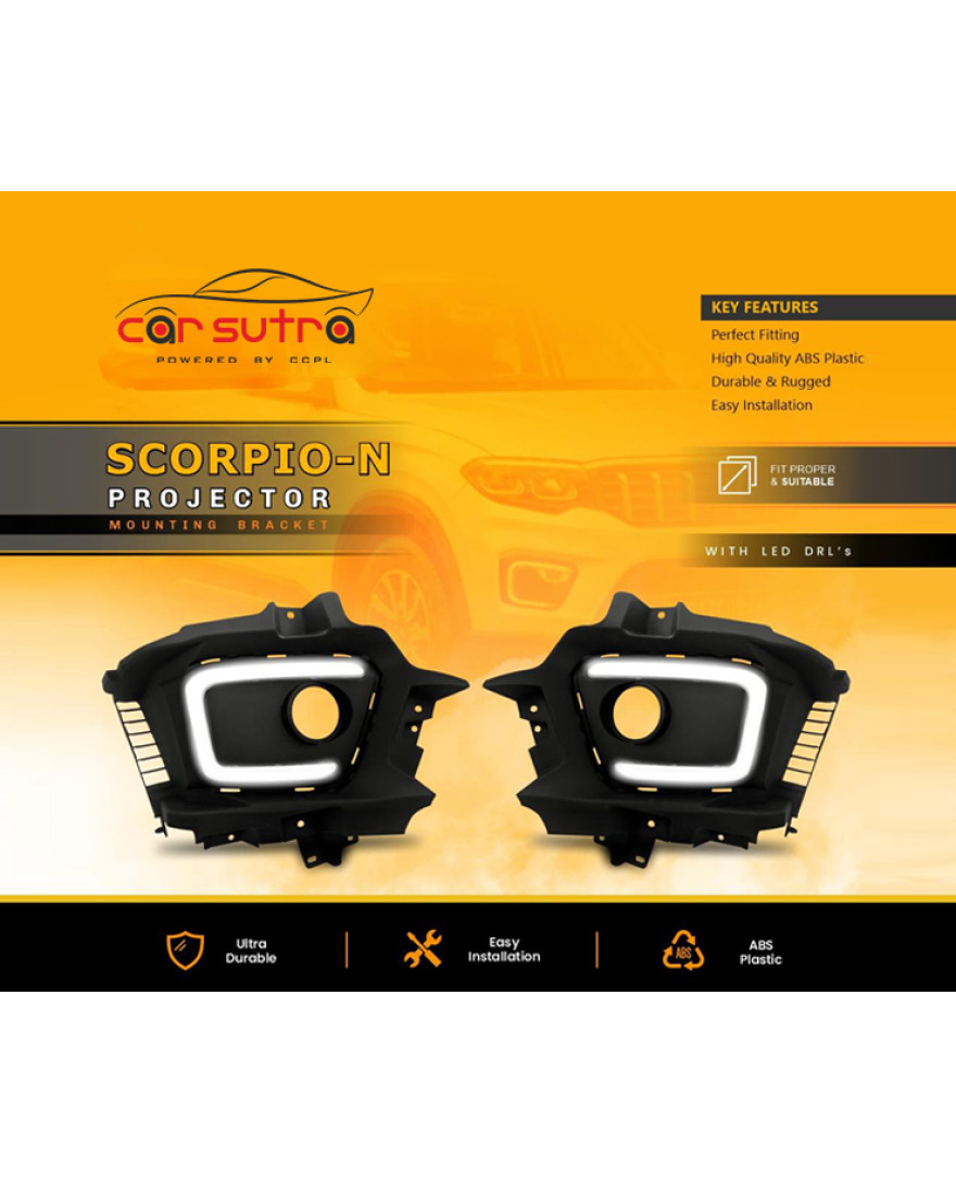BV 56 | FOGLIGHT Brecket For SCORPIO N | ABS Plastic
