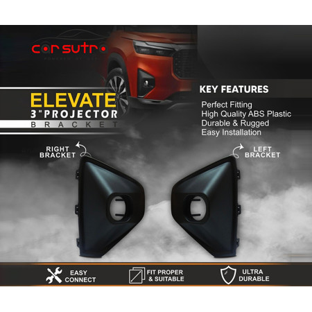 Carsutra BV 86 | Elevate 3 inch Projector Bracket Carsutra BV 86 | Elevate 3 inch Projector Bracket