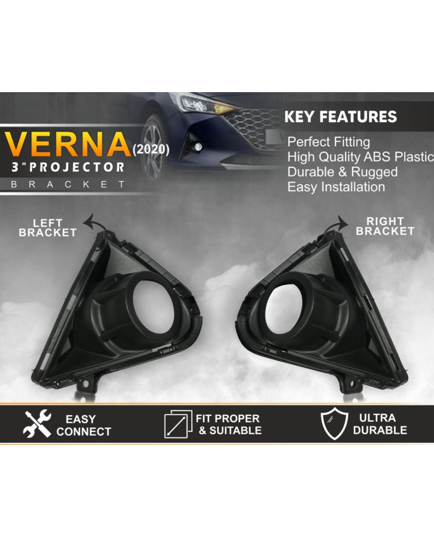 Carsutra BV 87 | Verna 2020 3 inch Projector Bracket