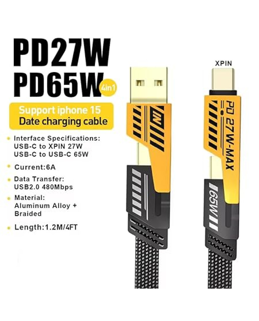 ROGER LUXTRON BY380 CHARGING CABLE | Fast Charging Cable