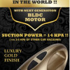 Bergmann Hurricane GOLD Car Vacuum Cleaner with BLDC Motor | Brushless