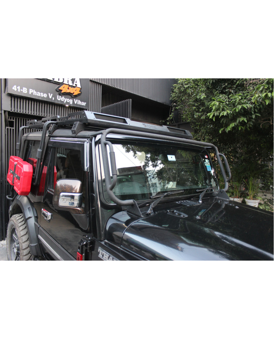 Bimbra 4x4 Windsheild Light Rod For Mahindra Thar