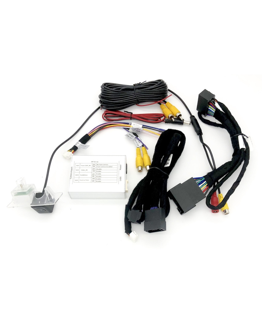 Global Byte Camera Add On Interface in OEM Radio for Audi A4,A5,Q5 Cars| CAM-AU/A4