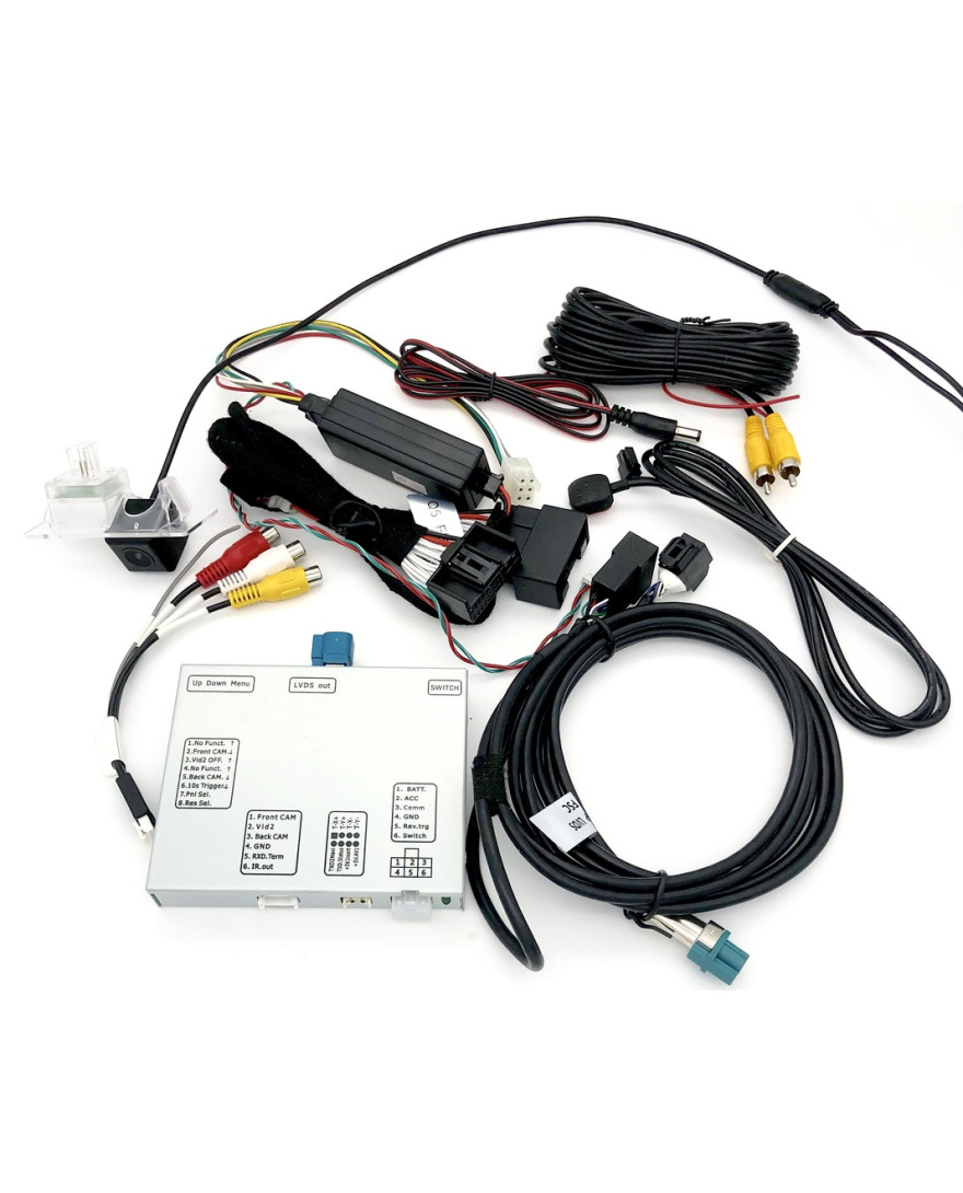 Global Byte Camera Add On Interface in OEM Radio For Audi A4, A5, Q5 cars. | CAM-AU/AT