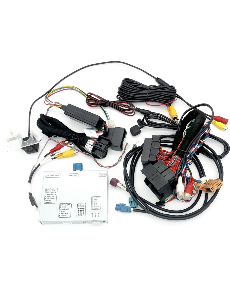 Global byte Camera Add On Interface in OEM Radio For Audi A6, A8,Q3, Q7. | CAM-AU-MMI/AT