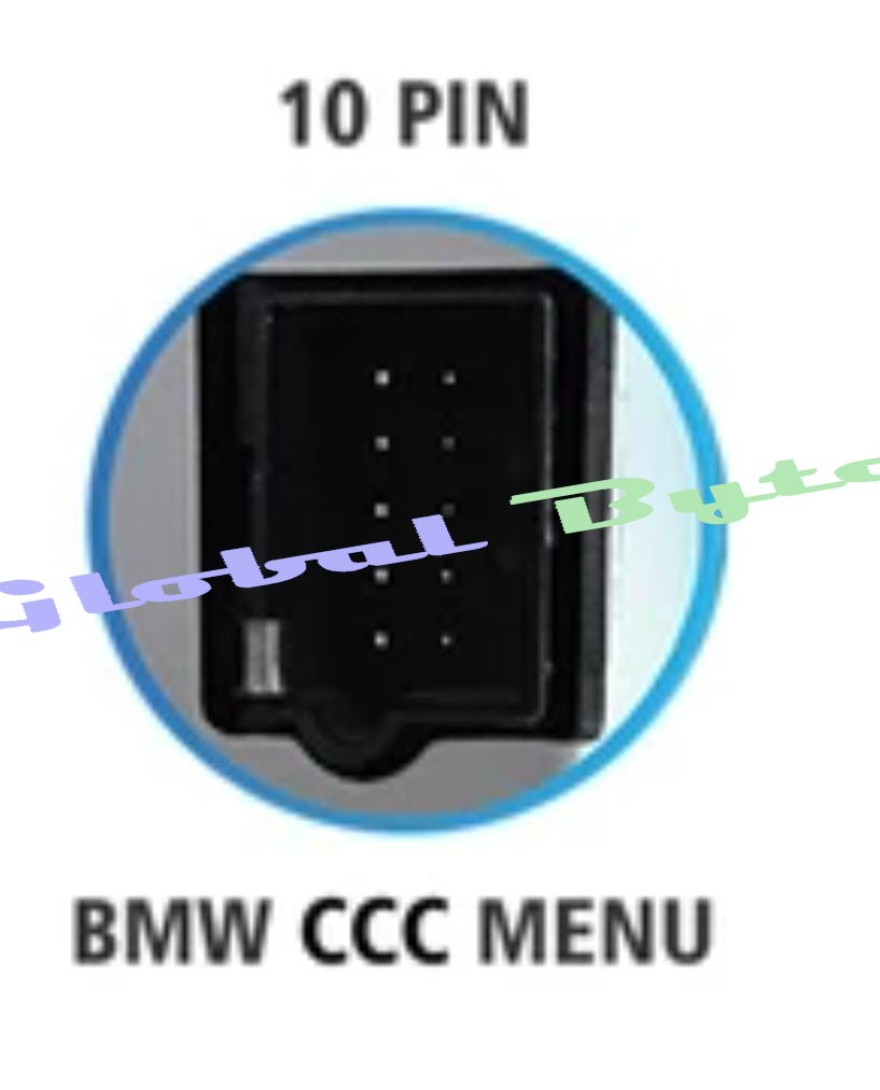 Global Byte BMW Camera Solution 10 Pin | CCC System 2010-11 | Camera Add On Interface in OEM Radio | CAM-BMW/10