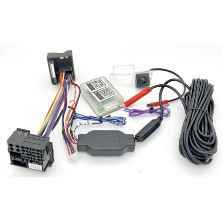 Global Byte Rear View Camera with Interface Suitable For Polo | Moving Guideline Camera | Auto Transmition Car Without OE Camera | CAM-R-VW/PL-GUD