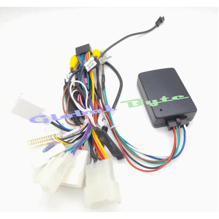 Global Byte Android Canbus with OEM MIC, Camera & USB Retention / Activation Suitable For Toyota Innova 2012 to Dec 2019, Fortuner 2013 to Dec 2021, Altis 2014 to Dec 2019, Camry 2015-16, Yaris | 28pin | CAN/AD-TO-MIC Global Byte Android Canbus with OEM MIC, Camera & USB Retention / Activation Suitable For Toyota Innova 2012 to Dec 2019, Fortuner 2013 to Dec 2021, Altis 2014 to Dec 2019, Camry 2015-16, Yaris | 28pin | CAN/AD-TO-MIC