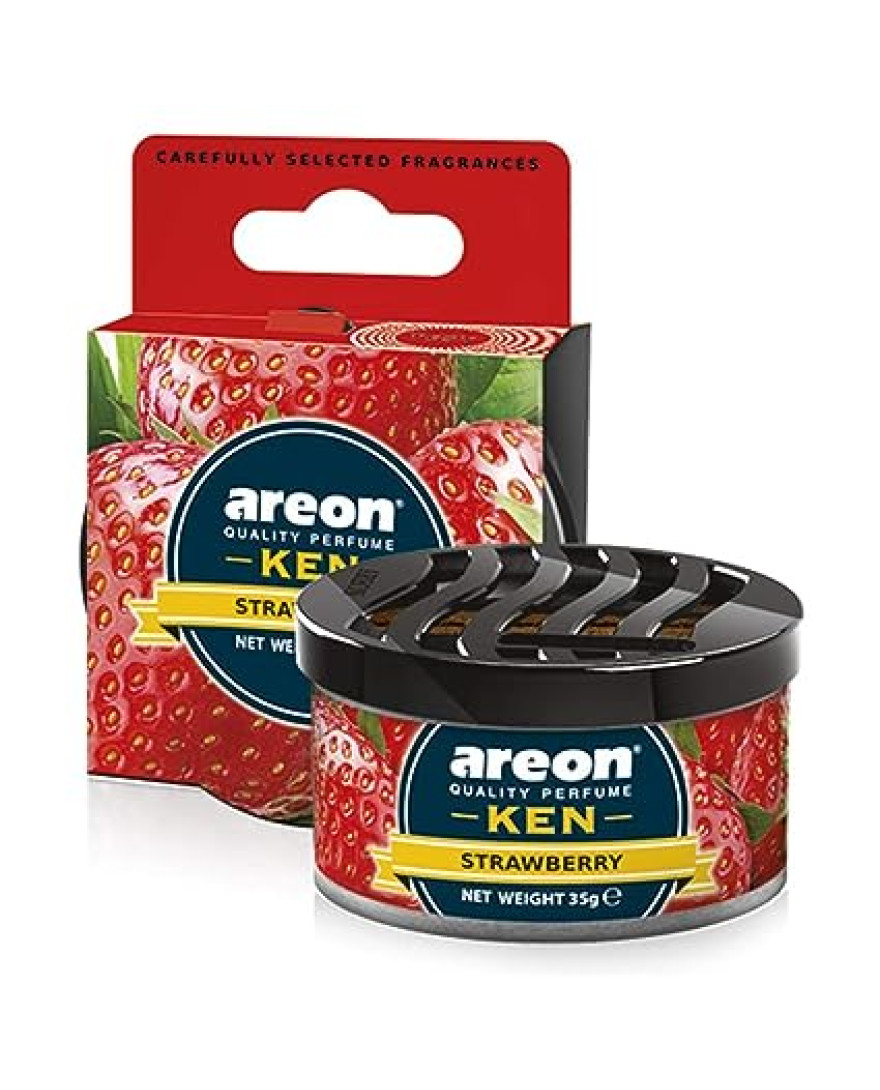 AREON Ken Strawberry Car Air Freshener | 35g