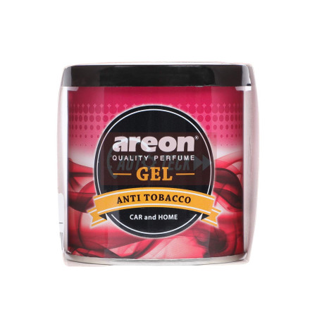 AREON Anti Tobacco Gel Air Freshener for Car | 80g | GCK13 AREON Anti Tobacco Gel Air Freshener for Car | 80g | GCK13