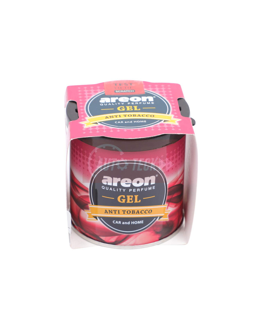 AREON Anti Tobacco Gel Air Freshener for Car | 80g