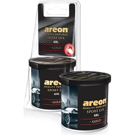 AREON Gel Sport Lux Car Perfume | GOLD | GSL01 AREON Gel Sport Lux Car Perfume | GOLD | GSL01