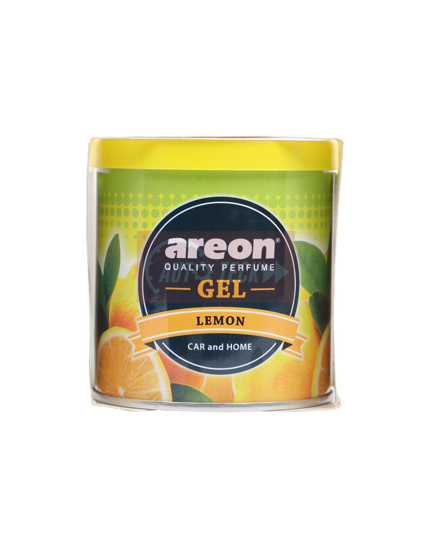 Areon Lemon Gel Air Freshener for Car |80g