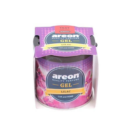 Areon Lilac Gel Air Freshener for Car | 80g | GCK11 Areon Lilac Gel Air Freshener for Car | 80g | GCK11