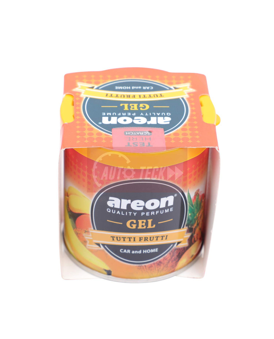 Areon Tutti Frutti Gel Air Freshener for Car | 80g