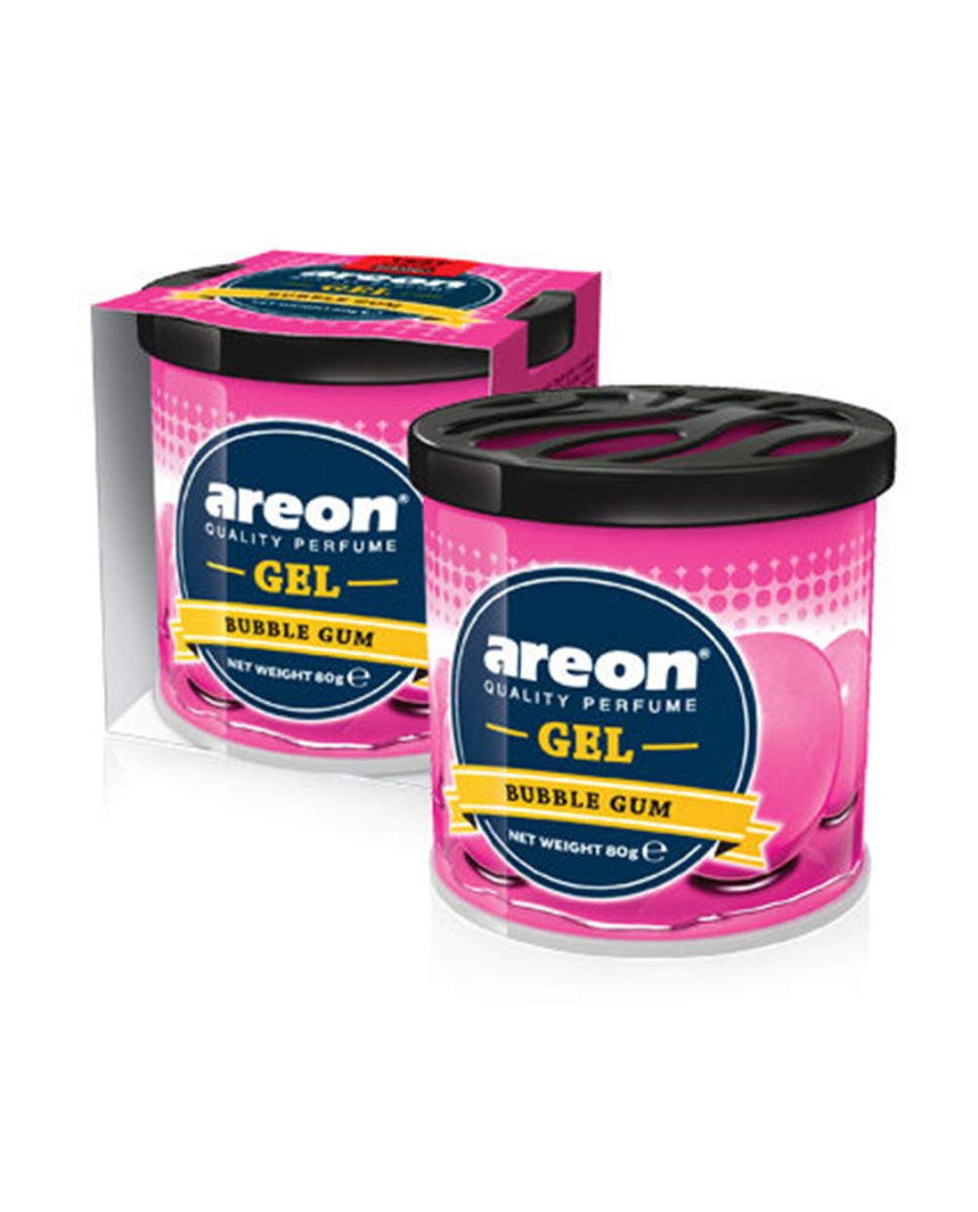 Areon GCK10 Bubble Gum Gel Air Freshener for Car | 80g