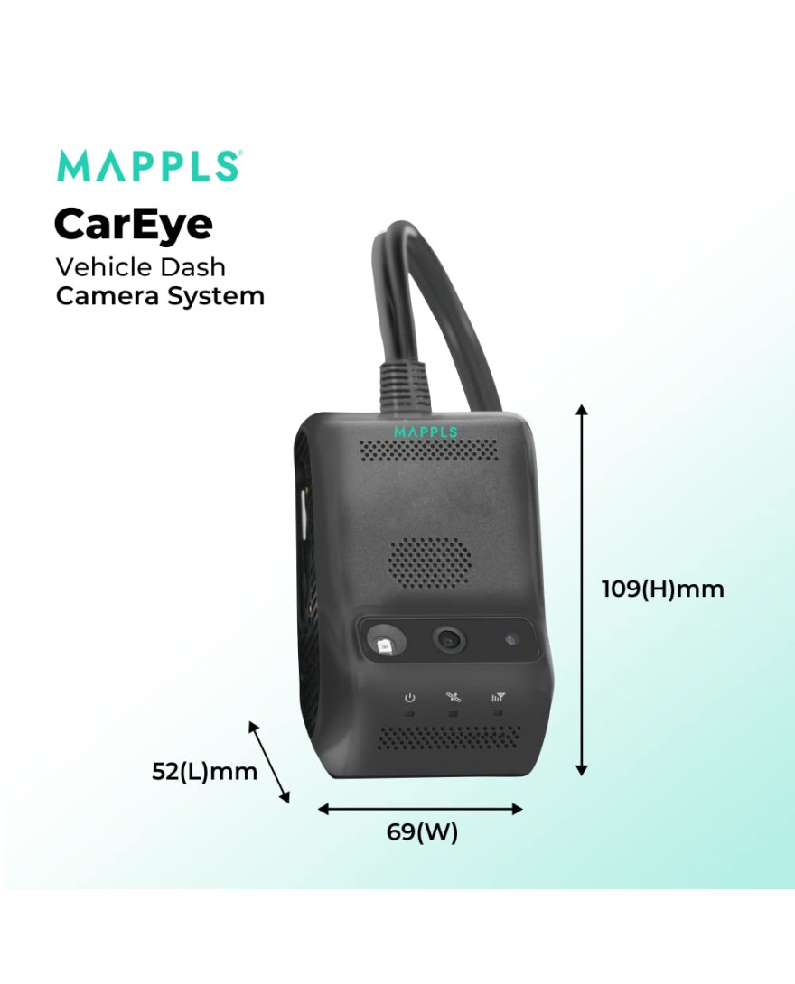 Mapmyindia CAR EYE DASH CAM TRACKER 3 Months Subscription