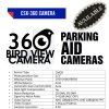 CASKA CSK360 Camera Parking Camera Night Vision Waterproof AHD Hidden car dash cam | Car 360 degree Bird View DVR 4 cameras