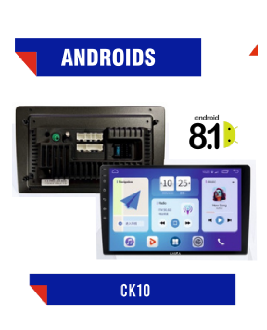 CASKA CK10 With Android 8.1 | 2+32G | 2.4G Wifi | Car Radio Player with Carplay Android Auto 9/10inch Car Multimedia Player