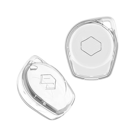 Keycare Clear Transparent TPU Key Cover CL TP 03 | Compatible with Maruti Suzuki Alto K10