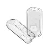 Keycare Clear Transparent TPU Key Cover CL TP 09 | Compatible with Bolero, Marazzo, Scorpio, Thar, XUV300, XUV700r