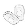 Keycare Clear Transparent TPU Key Cover CL TP 17 | Compatible with Duster, Kiger, Kwid, Triber