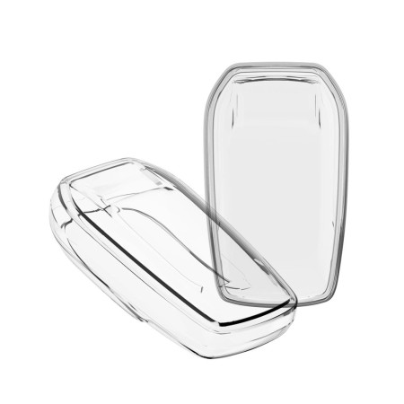 Keycare Clear Transparent TPU Key Cover CL TP 18 | Compatible with Fortuner, Innova