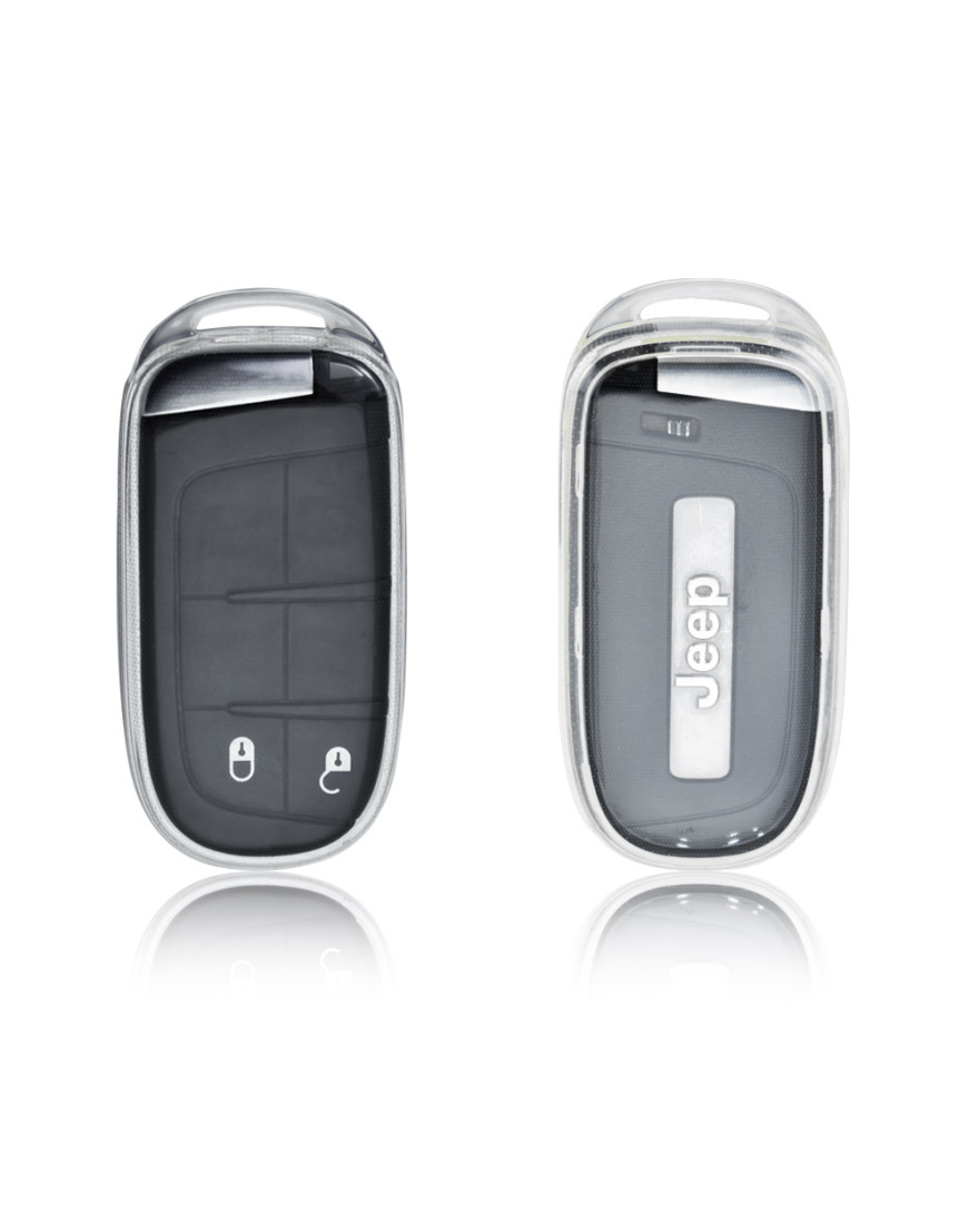 Keycare Clear Transparent TPU Key Cover CL TP 28 | Compatible with Compass, Meridian