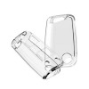 Keycare Clear Transparent TPU Key Cover CL TP 44 | Compatible with Octavia, Slavia, Superb, Taigun, Tiguan, Virtus