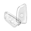 Keycare Clear Transparent TPU Key Cover CL TP 55 | Compatible with Universal Car Keys