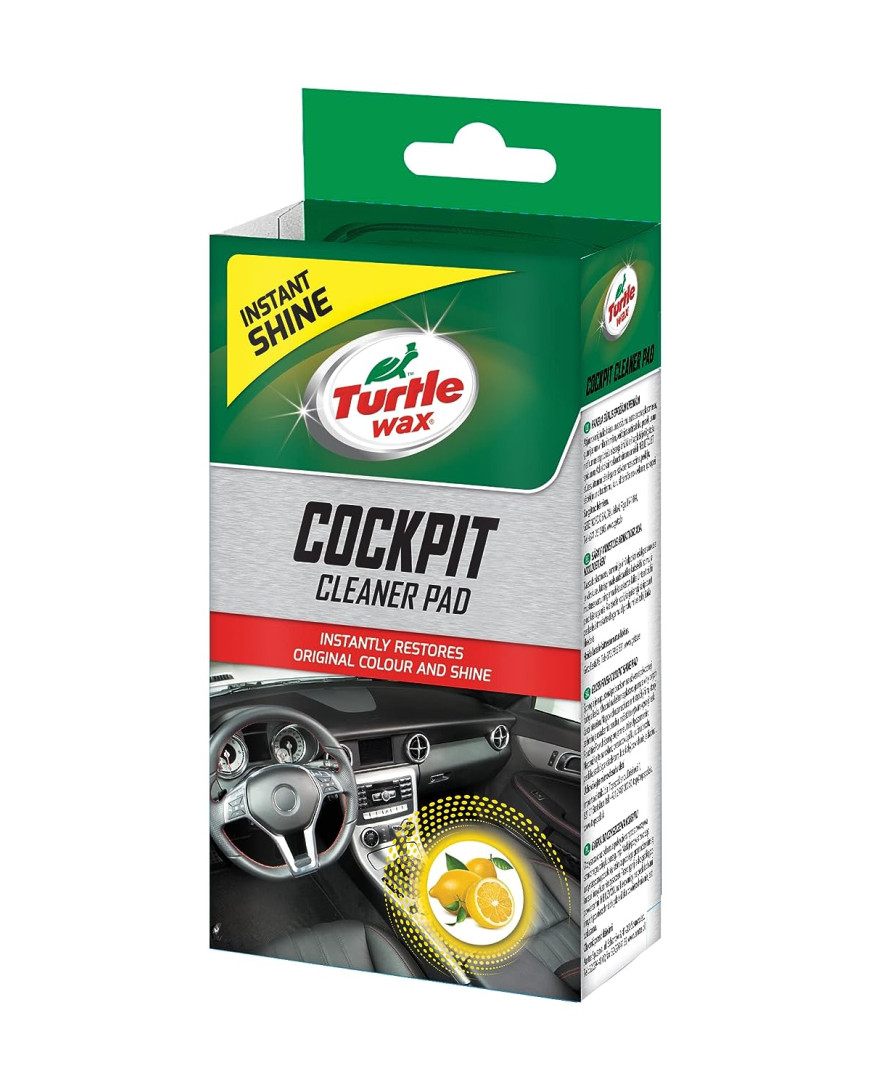 Turtle Wax Cockpit Cleaner Pad Instant Shine 30ML