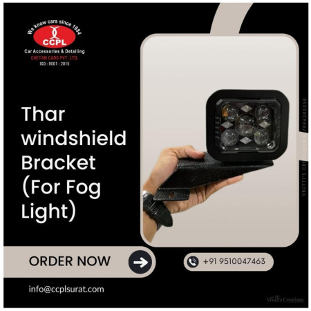 CS 29 | Foglight Windshield Backet For Thar CS 29 | Foglight Windshield Backet For Thar