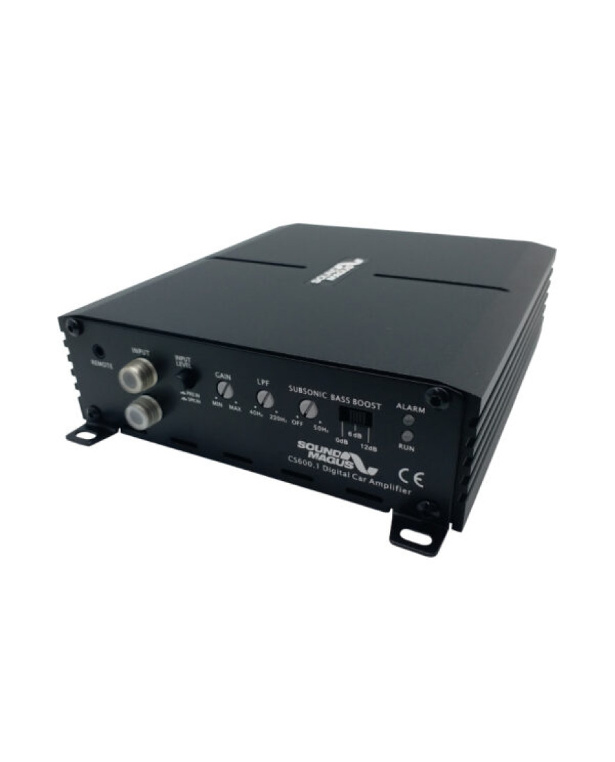 SoundMagus CS600-1 1200W Mono Channel Car Amp
