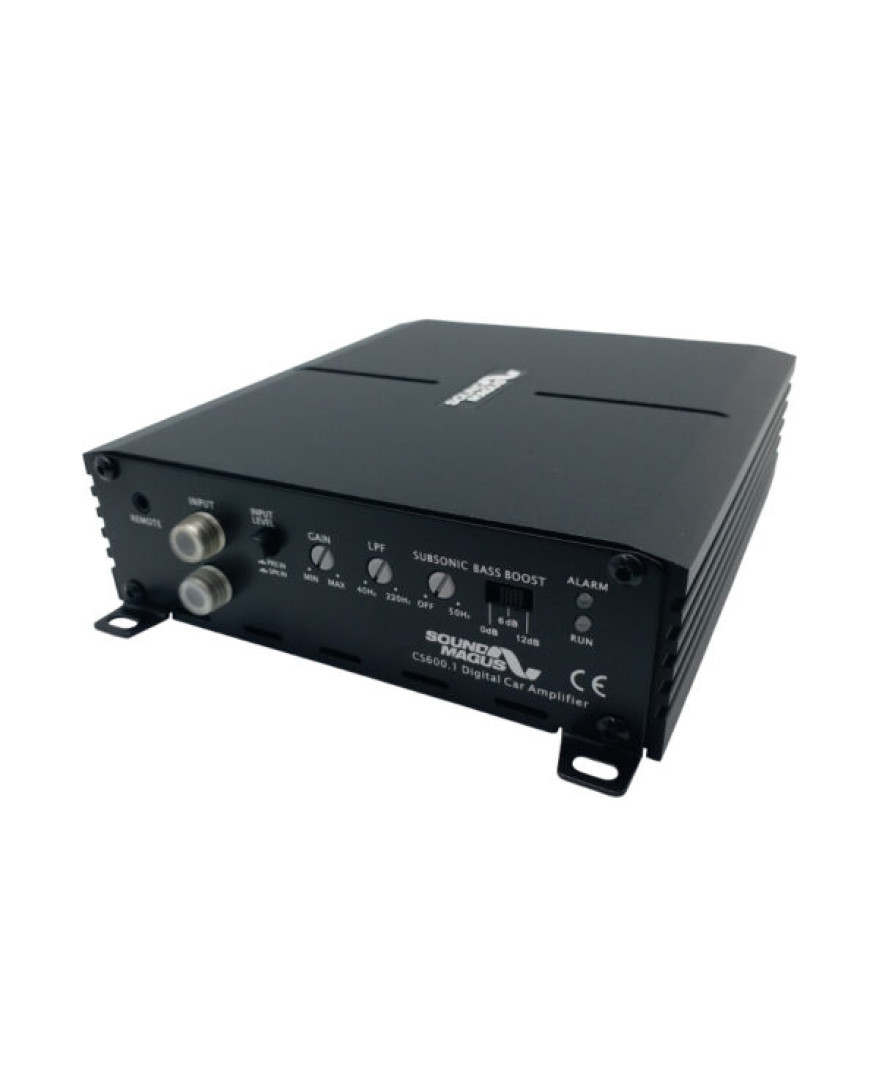 SoundMagus CS600.1 1200W Mono Channel Car Amp