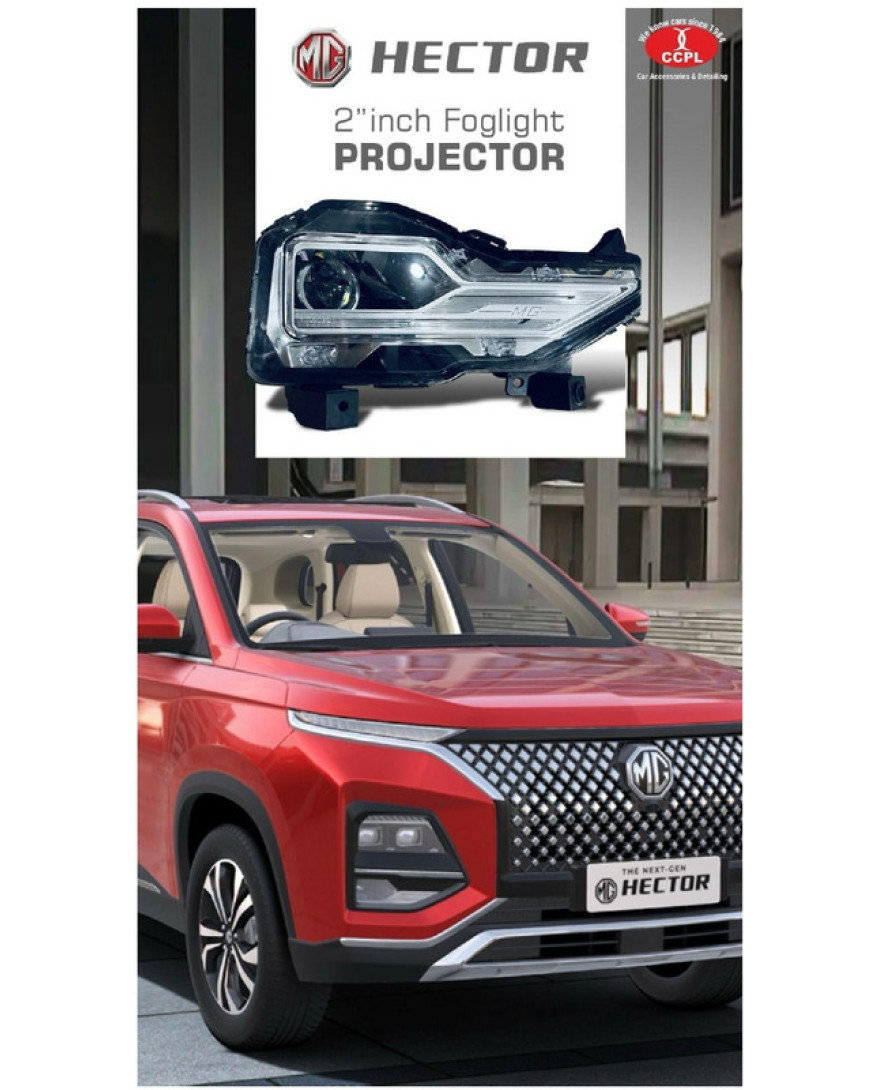 CS 61 | 2 Inch Foglight Projector for MG Hector | ABS Plastic