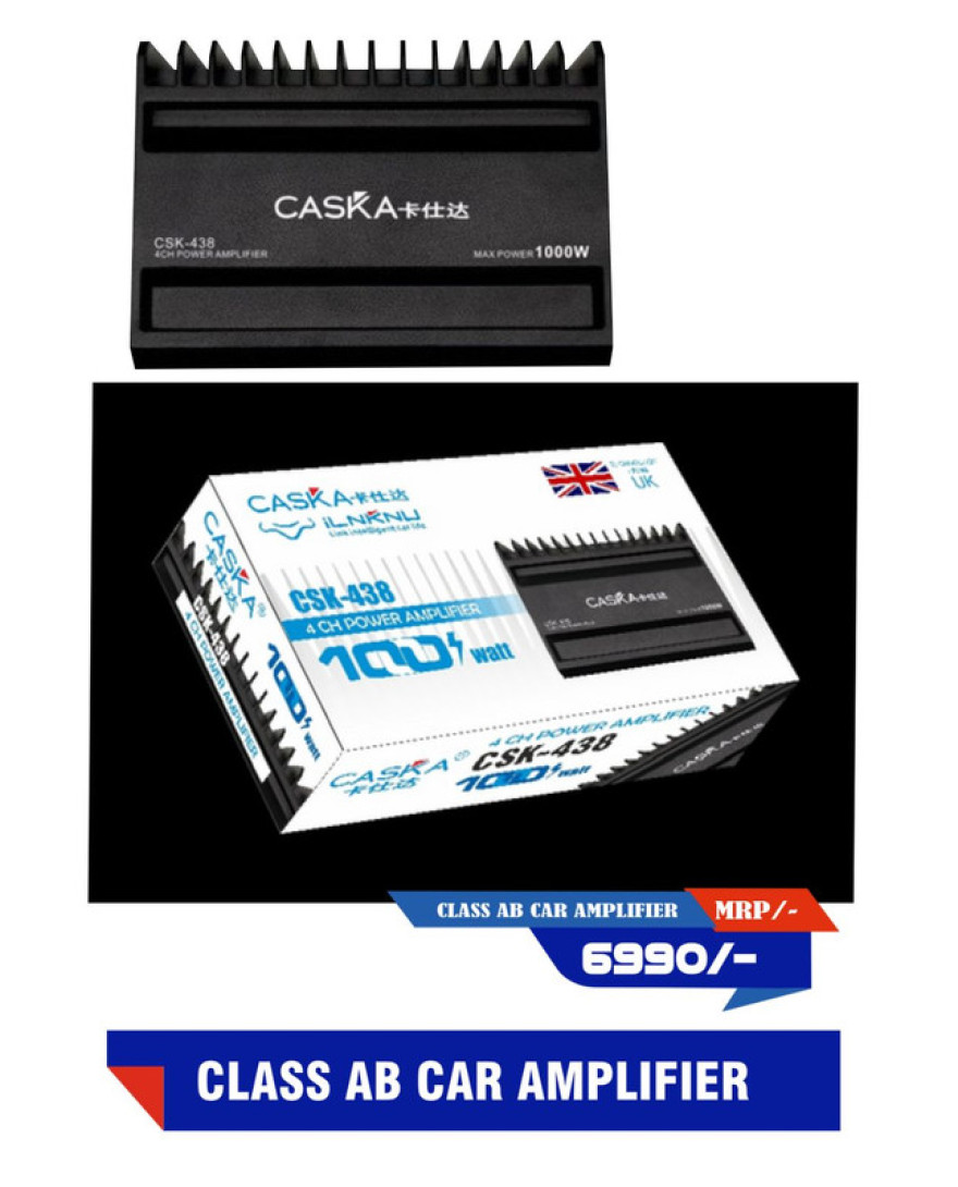 CASKA 4 CHANNEL POWER MINI AMPLIFIER 180 Watt RMS