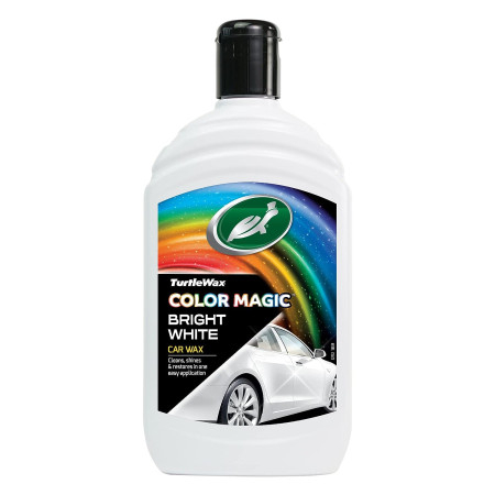 Turtle Wax Color Magic Bright White Wax 500ml Turtle Wax Color Magic Bright White Wax 500ml
