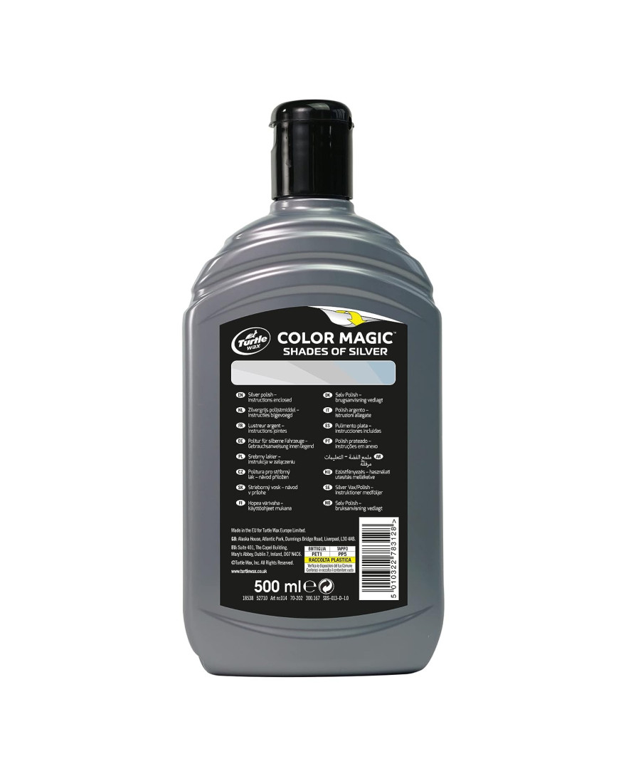 Turtle Wax Color Magic Prestige Silver Wax 500ml