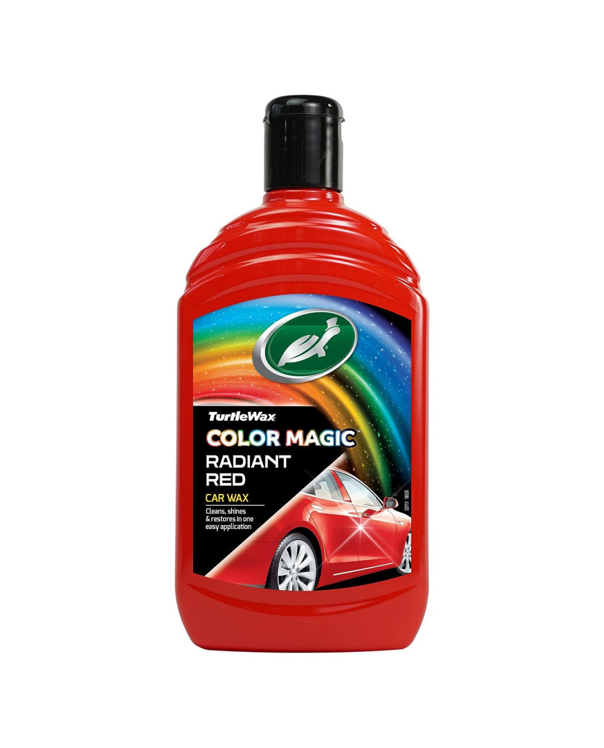 Turtle Wax Color Magic Radiant Red Wax 500ml