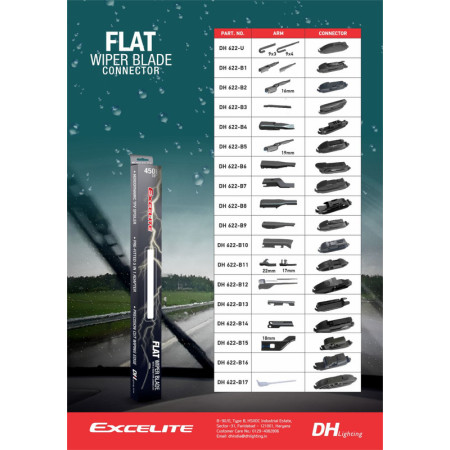 EXCELITE FLAT WIPER ADAPTOR B11