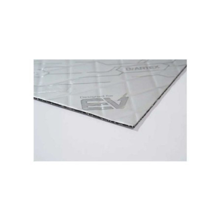 DrArtex Electra EV Silver 2.5 Car Soundproofing Sheets 50×30 cm / 4.5 sq.m. | 30 Pieces | Thickness 2.5mm | Class Medium