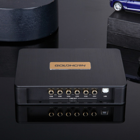 Goldhorn DSPA 406 – 6-Channel DSP Amplifier with 4×65W Class AB Power, Bluetooth 5.0 & Voltage Build-Up Technology Goldhorn DSPA 406 – 6-Channel DSP Amplifier with 4×65W Class AB Power, Bluetooth 5.0 & Voltage Build-Up Technology