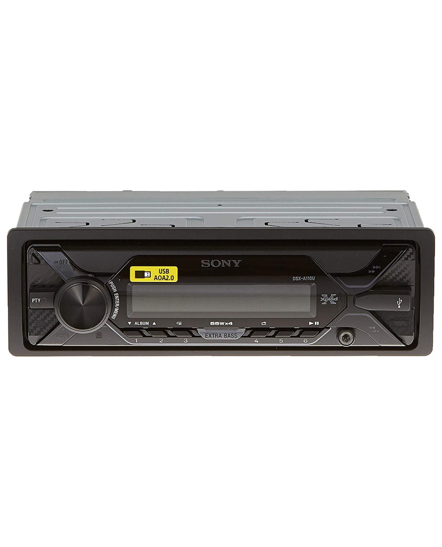 Sony Car Stereo DSX-A110U Digital Media Receiver with USB, AUX, FM